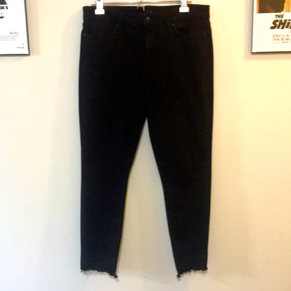 Joe's Jeans Denim - Joe’s raw hem skinny jeans